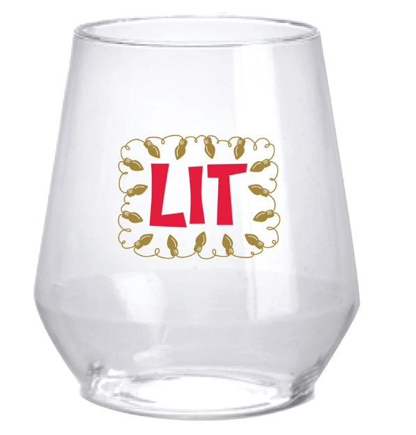 Lit Wine Glasses