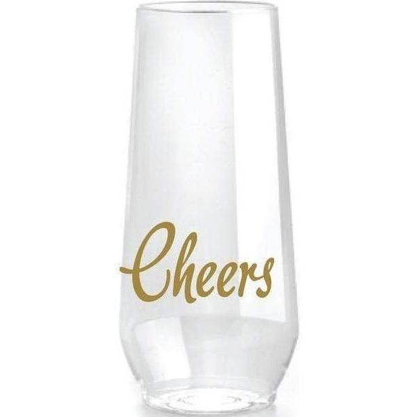 Cheers Champagne Flutes