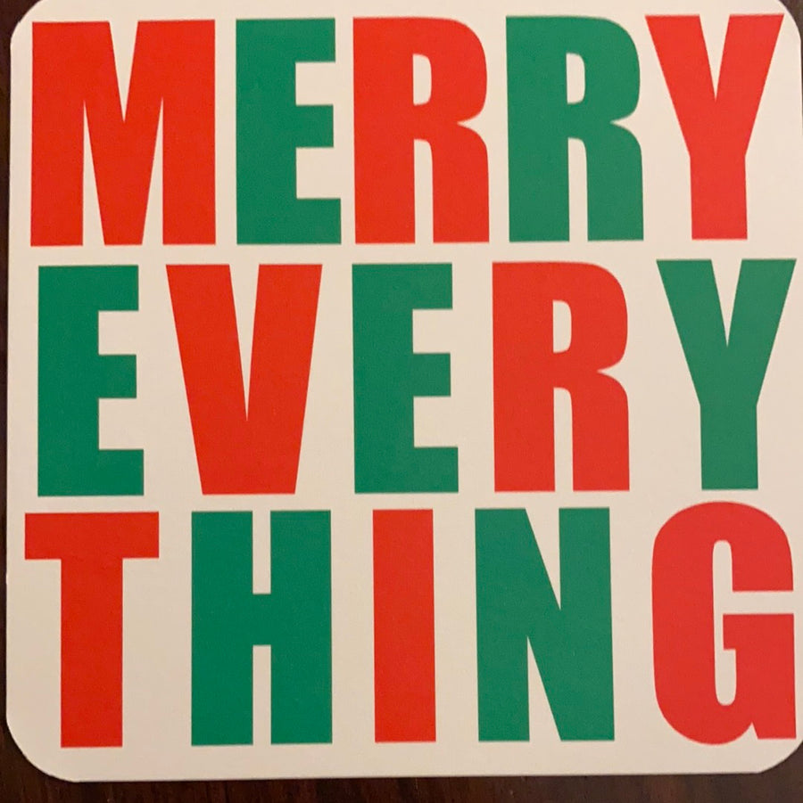Merry Everything Coasters
