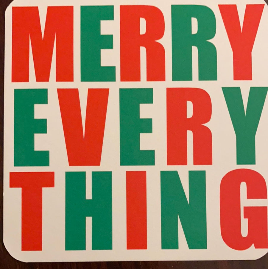 Merry Everything Coasters